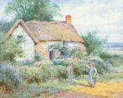 A Bedfordshire Cottage - 亨利·约翰·西尔维斯特·斯坦纳德